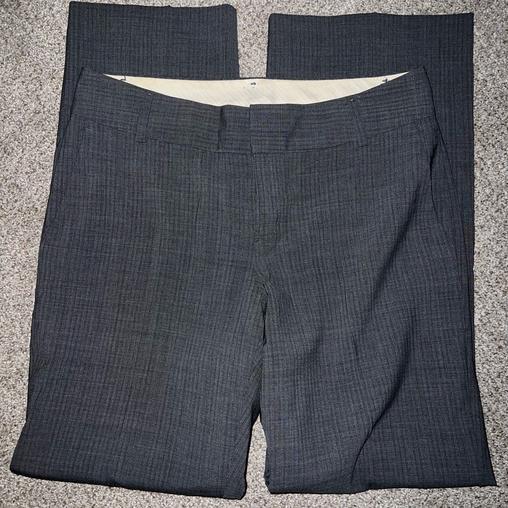 Women’s Banana Republic size 4 P Charcoal Dress Pants - Picture 7 of 10